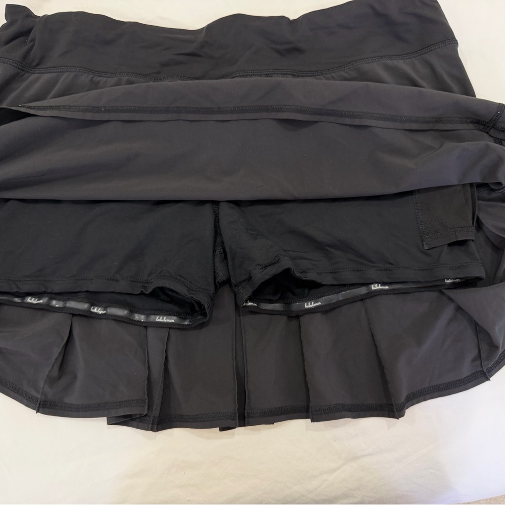 Lululemon Black Tennis Skirt - Picture 5 of 10